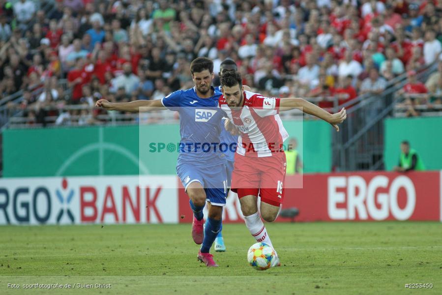 Dallenberg, FLYERALARM Arena, Saison 2019/2020, Runde 1, DFB Pokal, TSG 1899 Hoffenheim, FC Würzburger Kickers - Bild-ID: 2253450