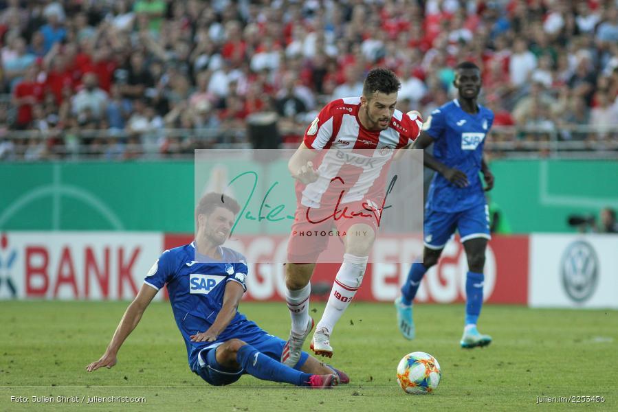 Dallenberg, FLYERALARM Arena, Saison 2019/2020, Runde 1, DFB Pokal, TSG 1899 Hoffenheim, FC Würzburger Kickers - Bild-ID: 2253456