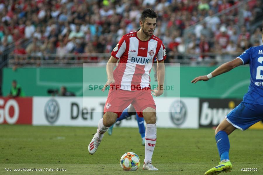 Dallenberg, FLYERALARM Arena, Saison 2019/2020, Runde 1, DFB Pokal, TSG 1899 Hoffenheim, FC Würzburger Kickers - Bild-ID: 2253458