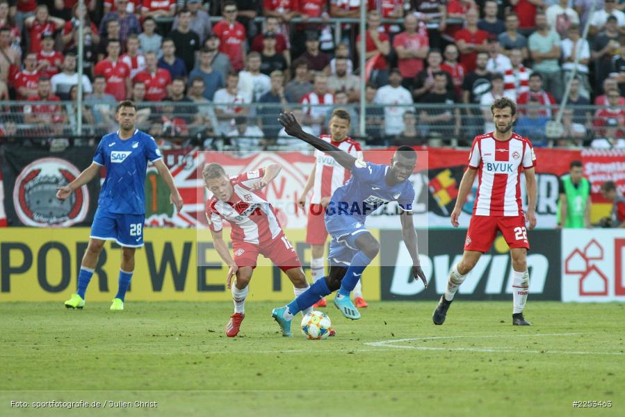 Dallenberg, FLYERALARM Arena, Saison 2019/2020, Runde 1, DFB Pokal, TSG 1899 Hoffenheim, FC Würzburger Kickers - Bild-ID: 2253463