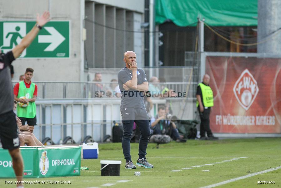 Dallenberg, FLYERALARM Arena, Saison 2019/2020, Runde 1, DFB Pokal, TSG 1899 Hoffenheim, FC Würzburger Kickers - Bild-ID: 2253466