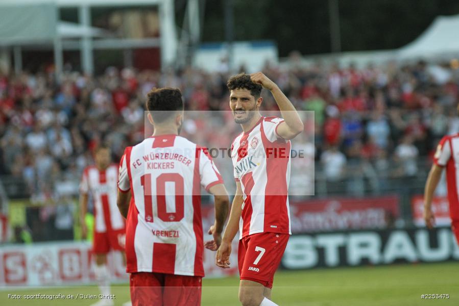 Fabio Kaufmann, Dallenberg, FLYERALARM Arena, Saison 2019/2020, Runde 1, DFB Pokal, TSG 1899 Hoffenheim, FC Würzburger Kickers - Bild-ID: 2253475