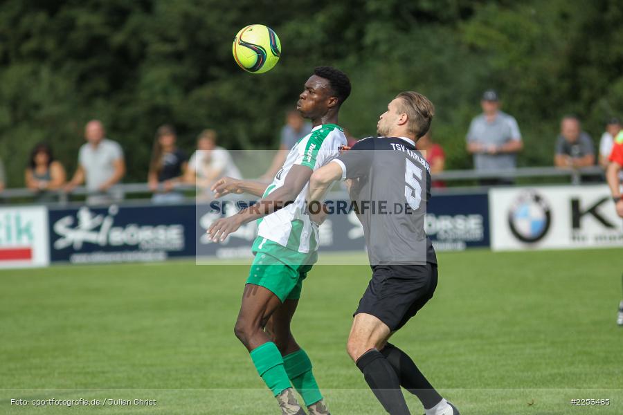 Dickson Abiama, Marvin Schramm, Bayernliga Nord, 11.08.2019, SC Eltersdorf, TSV Karlburg - Bild-ID: 2253485