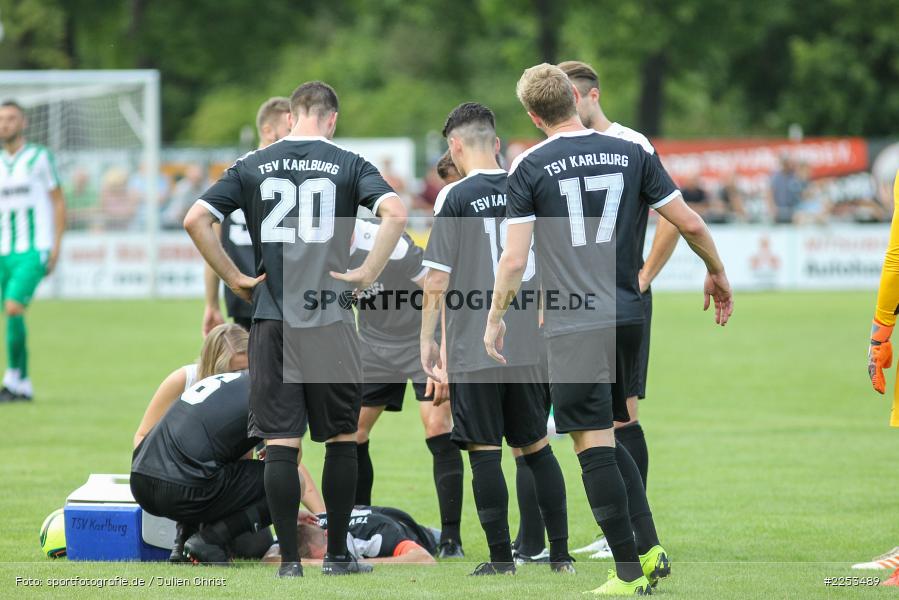 Manuel Römlein, Bayernliga Nord, 11.08.2019, SC Eltersdorf, TSV Karlburg - Bild-ID: 2253489