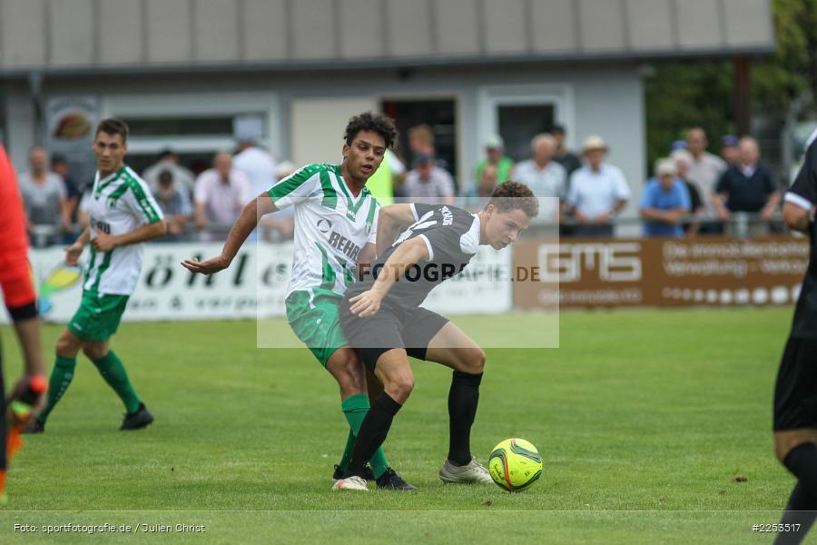 Lukas Imgrund, Karim Said, Bayernliga Nord, 11.08.2019, SC Eltersdorf, TSV Karlburg - Bild-ID: 2253517