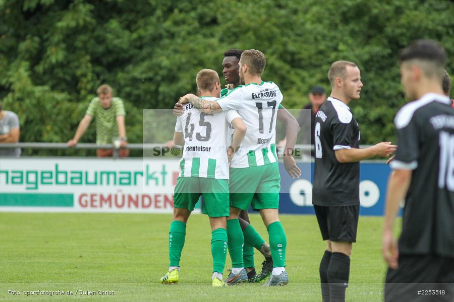 Dickson Abiama, Bayernliga Nord, 11.08.2019, SC Eltersdorf, TSV Karlburg - Bild-ID: 2253518