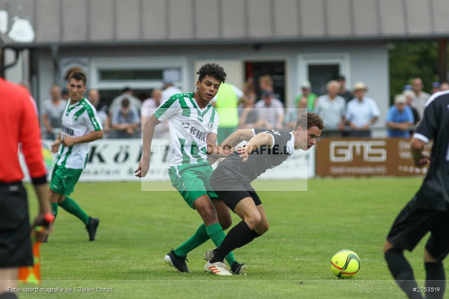 Lukas Imgrund, Karim Said, Bayernliga Nord, 11.08.2019, SC Eltersdorf, TSV Karlburg - Bild-ID: 2253519