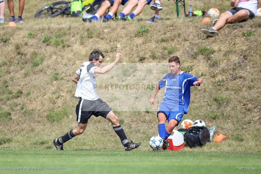 Julian Scheiner, Florian Dörr, 18.08.2019, Kreisliga Würzburg, FV Steinfeld/Hausen-Rohrbach, TSV Duttenbrunn - Bild-ID: 2253734