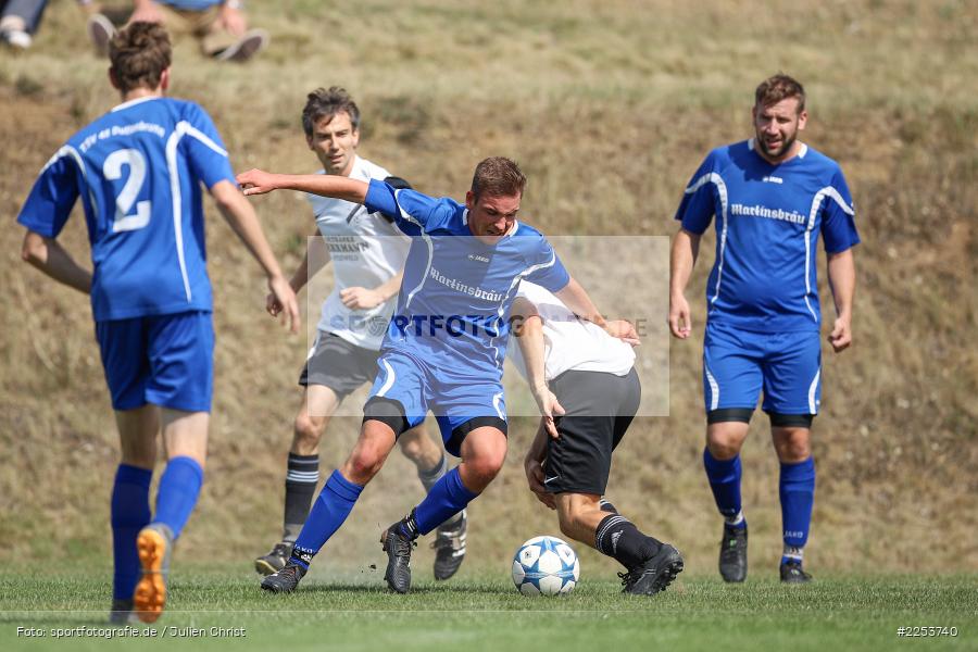 Philipp Rauch, Julian Scheiner, 18.08.2019, Kreisliga Würzburg, FV Steinfeld/Hausen-Rohrbach, TSV Duttenbrunn - Bild-ID: 2253740