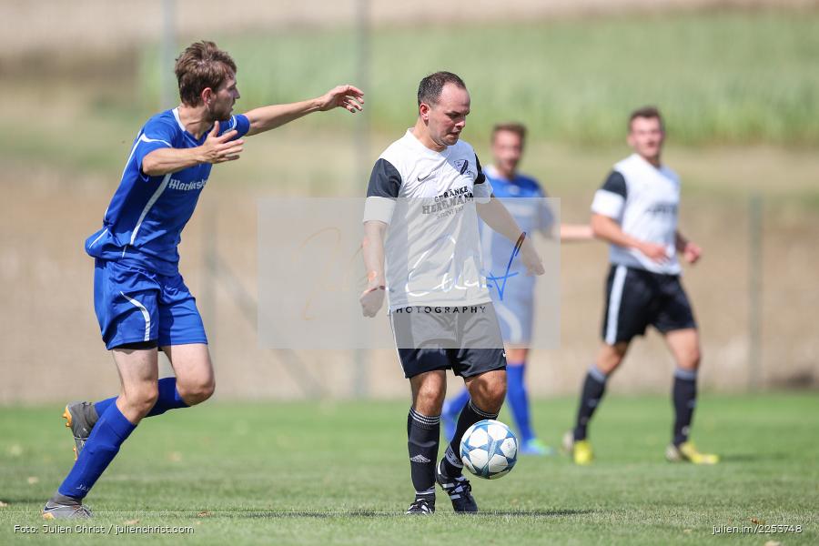 Marcel Möhler, Christian Röder, 18.08.2019, Kreisliga Würzburg, FV Steinfeld/Hausen-Rohrbach, TSV Duttenbrunn - Bild-ID: 2253748