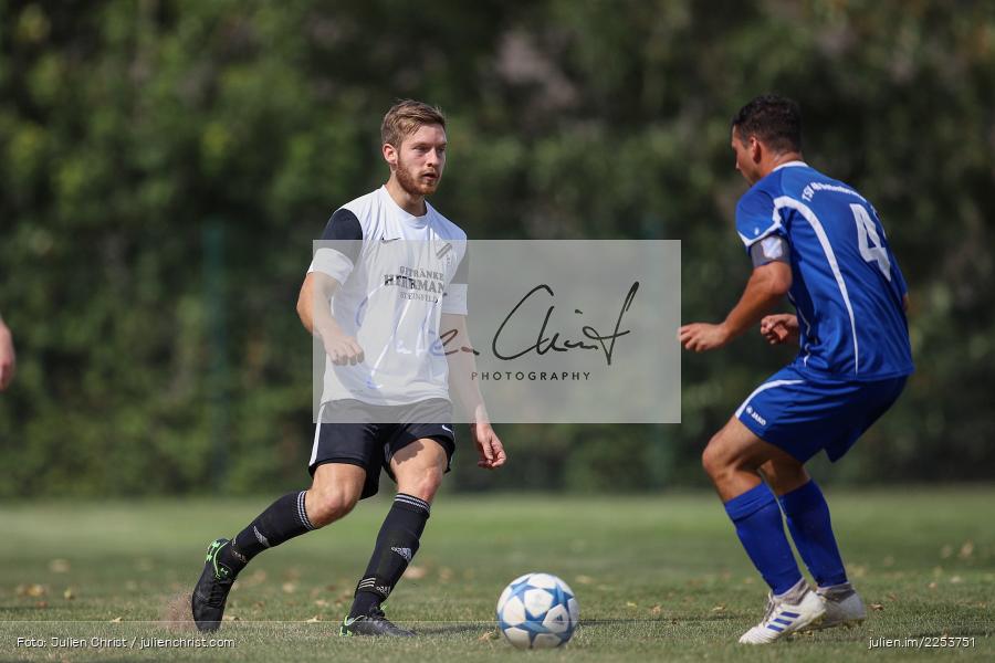 Moritz Rauch, Manuel Knorr, 18.08.2019, Kreisliga Würzburg, FV Steinfeld/Hausen-Rohrbach, TSV Duttenbrunn - Bild-ID: 2253751