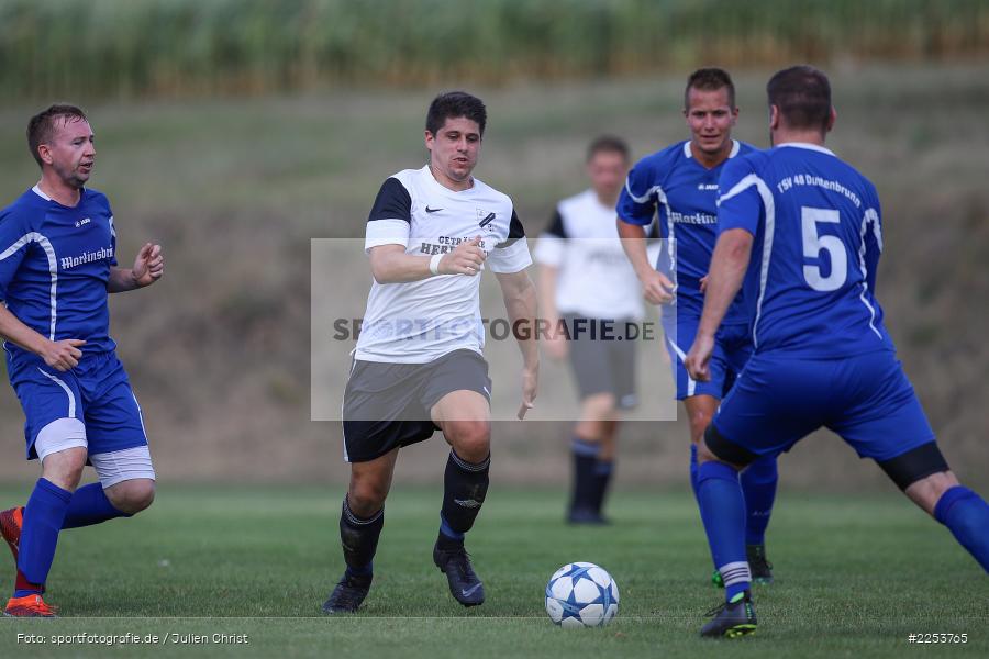 David Bauer, Jochen Schmitt, 18.08.2019, Kreisliga Würzburg, FV Steinfeld/Hausen-Rohrbach, TSV Duttenbrunn - Bild-ID: 2253765
