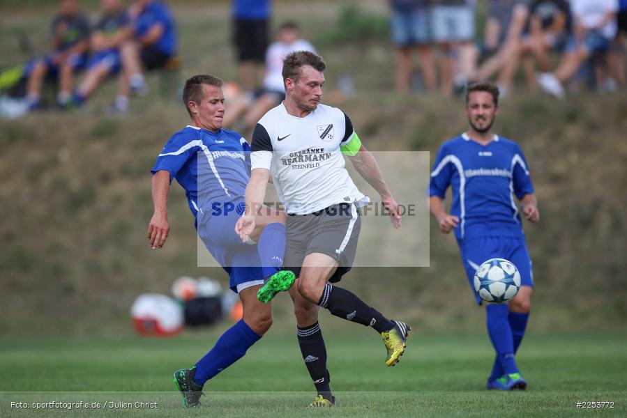 Felix Müller, Samuel Volk, 18.08.2019, Kreisliga Würzburg, FV Steinfeld/Hausen-Rohrbach, TSV Duttenbrunn - Bild-ID: 2253772