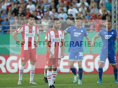 Fotos von FC Würzburger Kickers - TSG 1899 Hoffenheim auf sportfotografie.de