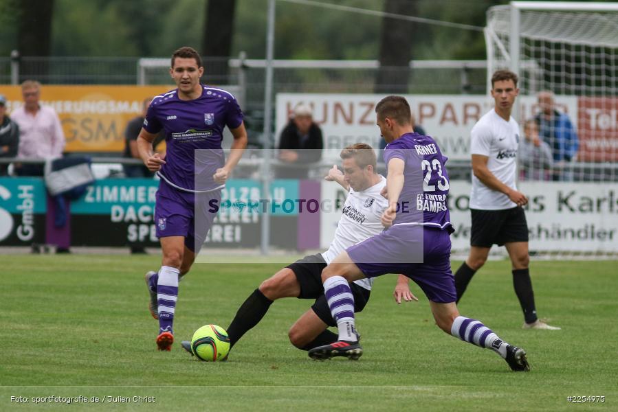Manuel Römlein, Robin Renner, 20.08.2019, Toto-Pokal, FC Eintracht Bamberg 2010, TSV Karlburg - Bild-ID: 2254975