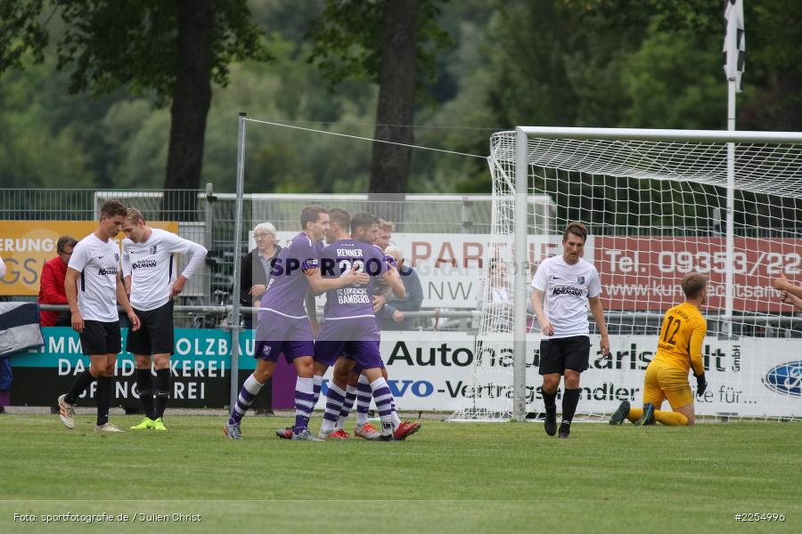 Patrick Görtler, Robin Renner, Tobias Ulbricht, 20.08.2019, Toto-Pokal, FC Eintracht Bamberg 2010, TSV Karlburg - Bild-ID: 2254996