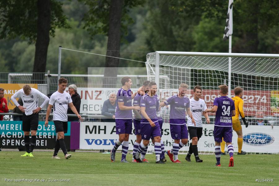 Patrick Görtler, Robin Renner, Tobias Ulbricht, 20.08.2019, Toto-Pokal, FC Eintracht Bamberg 2010, TSV Karlburg - Bild-ID: 2254998
