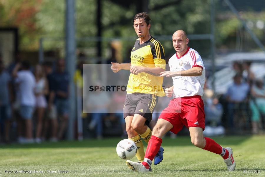 Sebastian Schamberger, Florian Schumm, Kreisklasse Würzburg, 25.08.2019, SG Burgsinn, BSC Aura - Bild-ID: 2255040