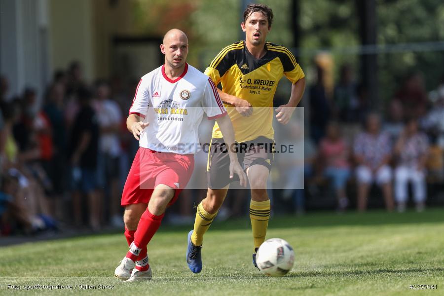 Sebastian Schamberger, Florian Schumm, Kreisklasse Würzburg, 25.08.2019, SG Burgsinn, BSC Aura - Bild-ID: 2255041