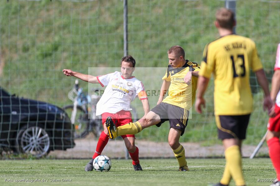 Pascal Schelbert, Nico Filippi, Kreisklasse Würzburg, 25.08.2019, SG Burgsinn, BSC Aura - Bild-ID: 2255057