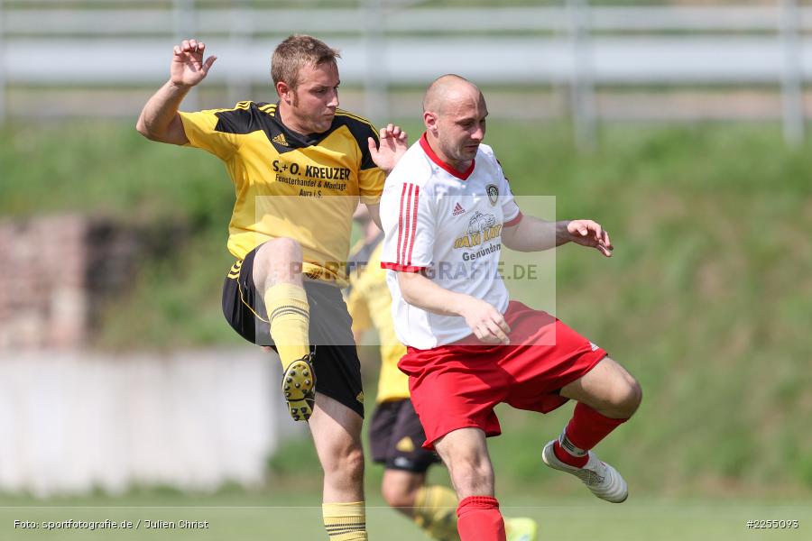 Sebastian Schamberger, Thorben Herget, Kreisklasse Würzburg, 25.08.2019, SG Burgsinn, BSC Aura - Bild-ID: 2255093