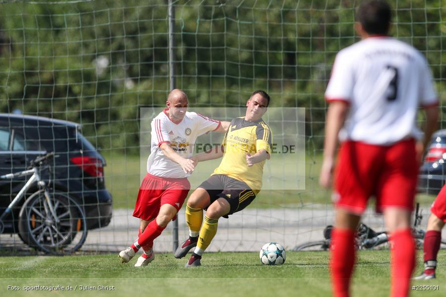 Johannes Alsheimer, Sebastian Schamberger, Kreisklasse Würzburg, 25.08.2019, SG Burgsinn, BSC Aura - Bild-ID: 2255101