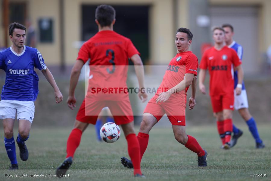 Alexander Beck, Adelsberg, 28.08.2019, Kreispokal, TuS Frammersbach, FV Wernfeld/Adelsberg - Bild-ID: 2255181