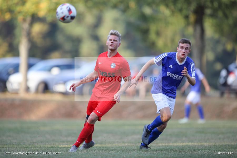 Tobias Neubauer, Manuel Rausch, Adelsberg, 28.08.2019, Kreispokal, TuS Frammersbach, FV Wernfeld/Adelsberg - Bild-ID: 2255189