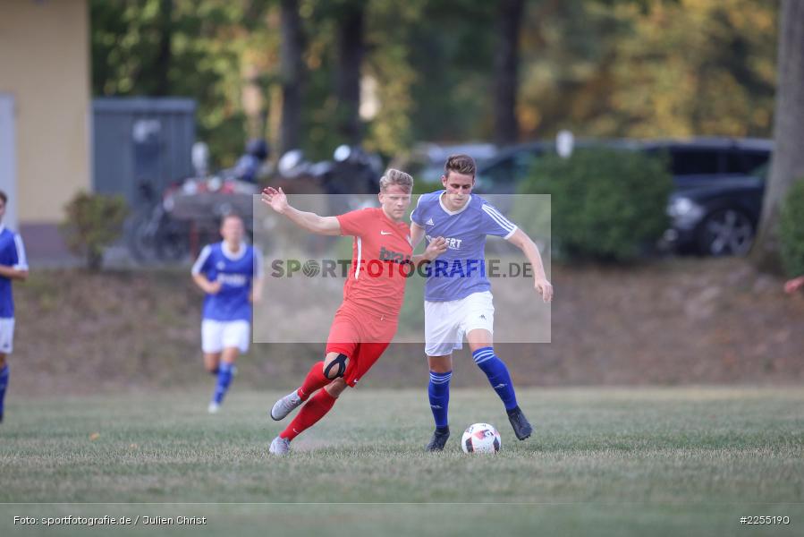 Manuel Rausch, Maximilian Franz, Adelsberg, 28.08.2019, Kreispokal, TuS Frammersbach, FV Wernfeld/Adelsberg - Bild-ID: 2255190