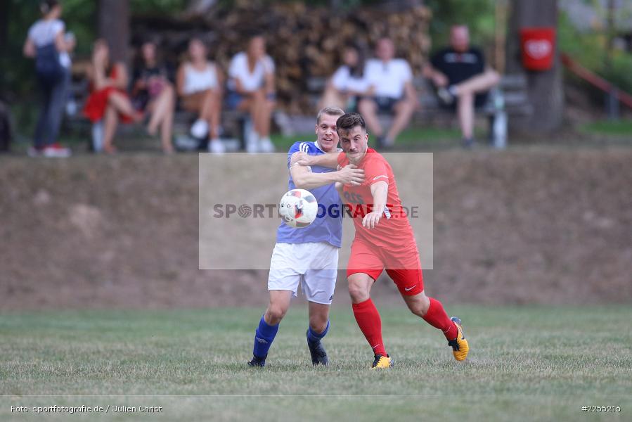 Mario Jaborek, Felix Schmitt, Adelsberg, 28.08.2019, Kreispokal, TuS Frammersbach, FV Wernfeld/Adelsberg - Bild-ID: 2255216