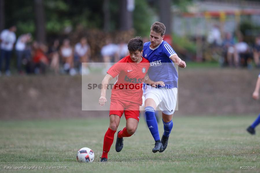 Hannes Weber, Maximilian Franz, Adelsberg, 28.08.2019, Kreispokal, TuS Frammersbach, FV Wernfeld/Adelsberg - Bild-ID: 2255241