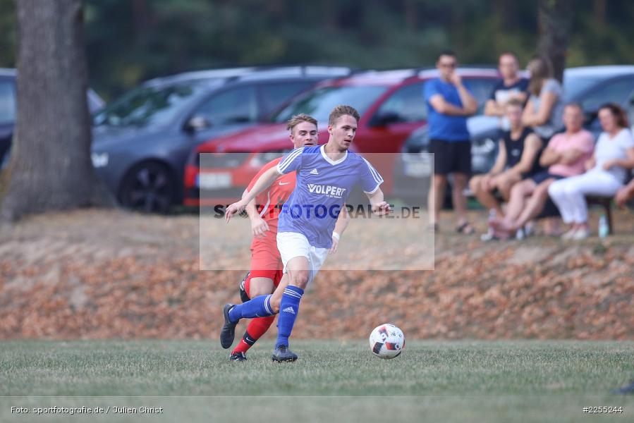 Jonas Schmitt, Adelsberg, 28.08.2019, Kreispokal, TuS Frammersbach, FV Wernfeld/Adelsberg - Bild-ID: 2255244
