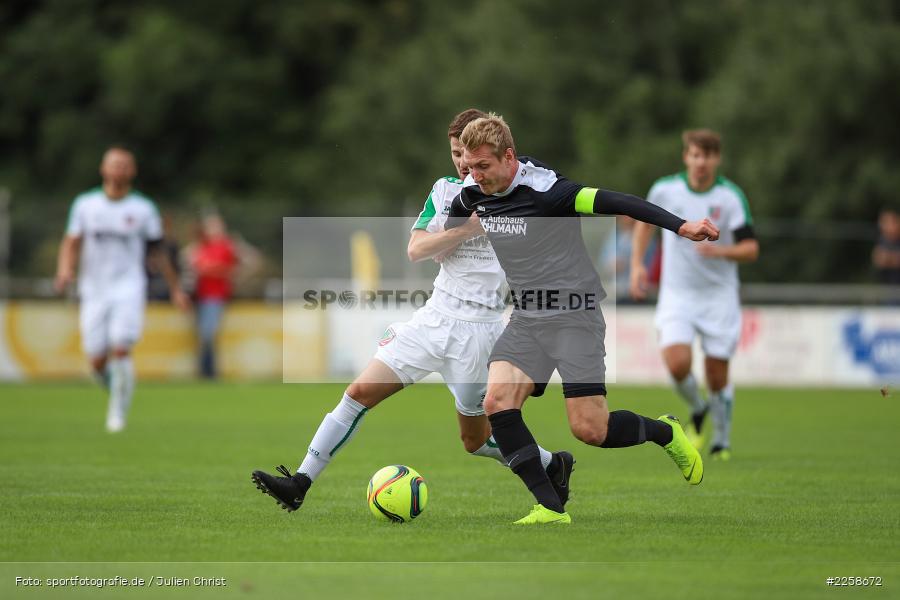 Philipp Hummel, Marco Schiebel, 07.09.2019, Bayernliga Nord, TSV Abtswind, TSV Karlburg - Bild-ID: 2258672 Philipp Hummel, Marco Schiebel, 07.09.2019, Bayernliga Nord, TSV Abtswind, TSV Karlburg - Bild-ID: 2258672