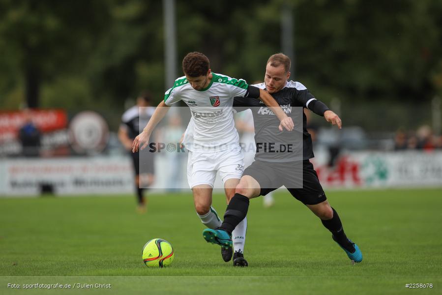 Josef Burghard, Philipp Hummel, 07.09.2019, Bayernliga Nord, TSV Abtswind, TSV Karlburg - Bild-ID: 2258678
