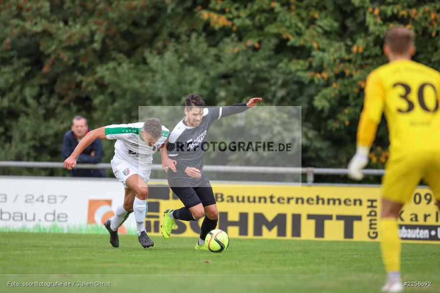 Max Hillenbrand, Steffen Bachmann, 07.09.2019, Bayernliga Nord, TSV Abtswind, TSV Karlburg - Bild-ID: 2258692