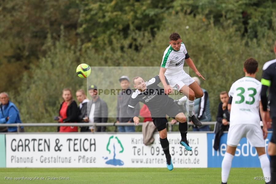 Josef Burghard, Max Hillenbrand, 07.09.2019, Bayernliga Nord, TSV Abtswind, TSV Karlburg - Bild-ID: 2258741