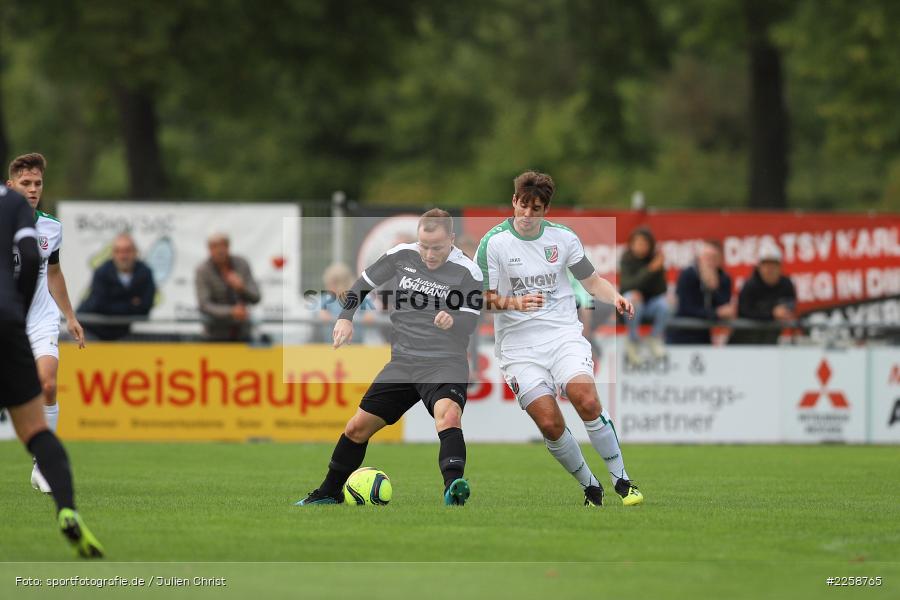Jürgen Endres, Josef Burghard, 07.09.2019, Bayernliga Nord, TSV Abtswind, TSV Karlburg - Bild-ID: 2258765