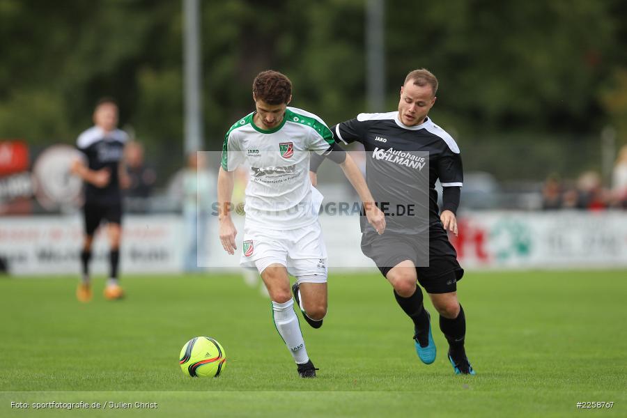 Josef Burghard, Philipp Hummel, 07.09.2019, Bayernliga Nord, TSV Abtswind, TSV Karlburg - Bild-ID: 2258767