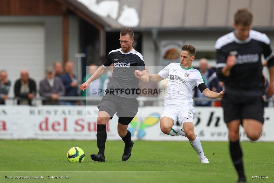 Markus Thomann, Maurice Kübert, 07.09.2019, Bayernliga Nord, TSV Abtswind, TSV Karlburg - Bild-ID: 2258774