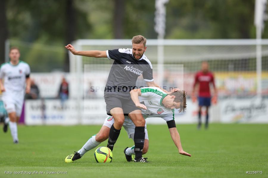 Jürgen Endres, Sebastian Stumpf, 07.09.2019, Bayernliga Nord, TSV Abtswind, TSV Karlburg - Bild-ID: 2258775