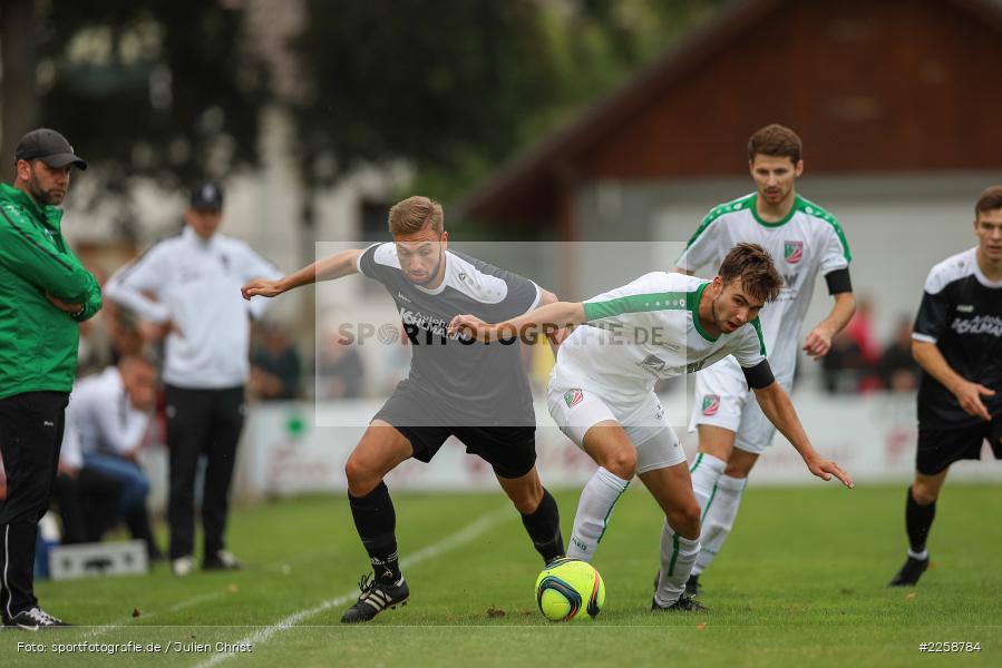 Sebastian Stumpf, Max Wolf, 07.09.2019, Bayernliga Nord, TSV Abtswind, TSV Karlburg - Bild-ID: 2258784