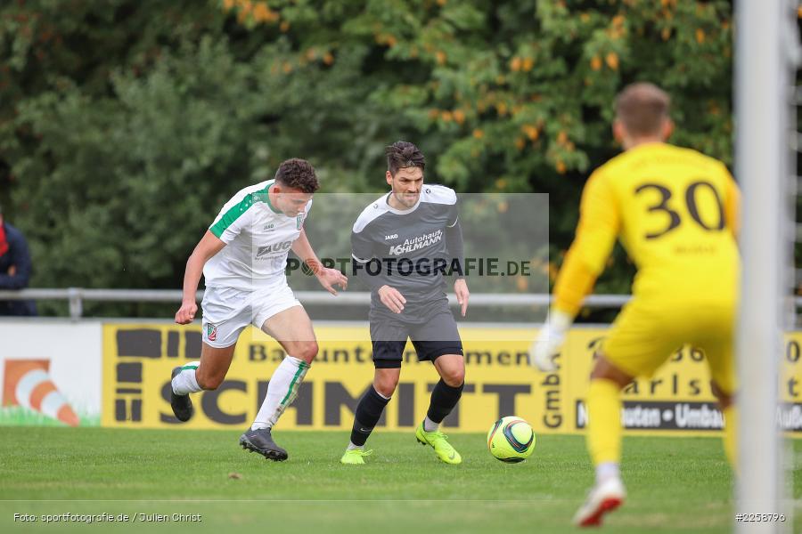 Max Hillenbrand, Steffen Bachmann, 07.09.2019, Bayernliga Nord, TSV Abtswind, TSV Karlburg - Bild-ID: 2258796