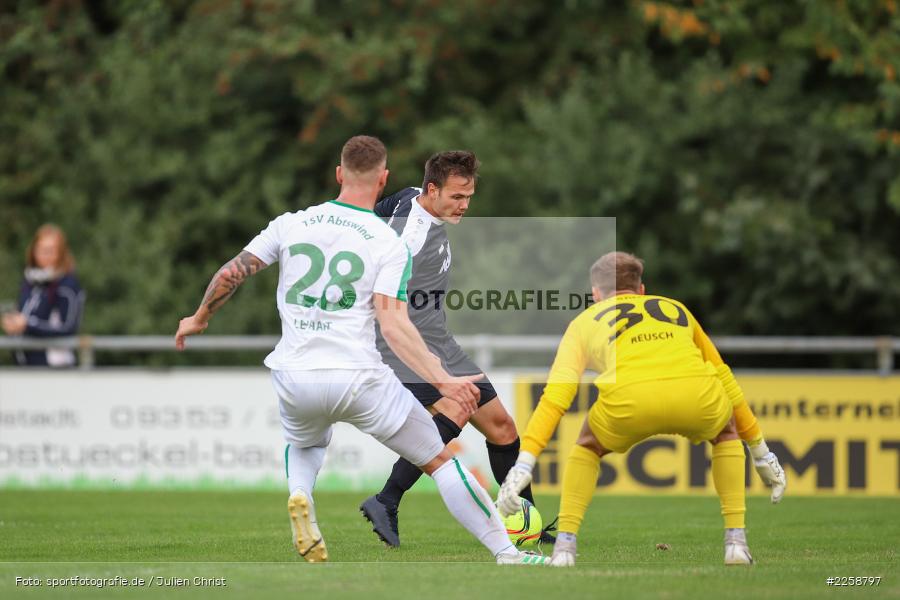 Felix Reusch, Andreas Köhler, 07.09.2019, Bayernliga Nord, TSV Abtswind, TSV Karlburg - Bild-ID: 2258797