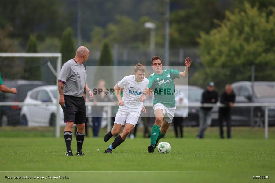 Christoph Fella, Kilian Wehner, 08.09.2019, Kreisklasse Würzburg, FC Karsbach, FC Gössenheim - Bild-ID: 2258810 Christoph Fella, Kilian Wehner, 08.09.2019, Kreisklasse Würzburg, FC Karsbach, FC Gössenheim - Bild-ID: 2258810