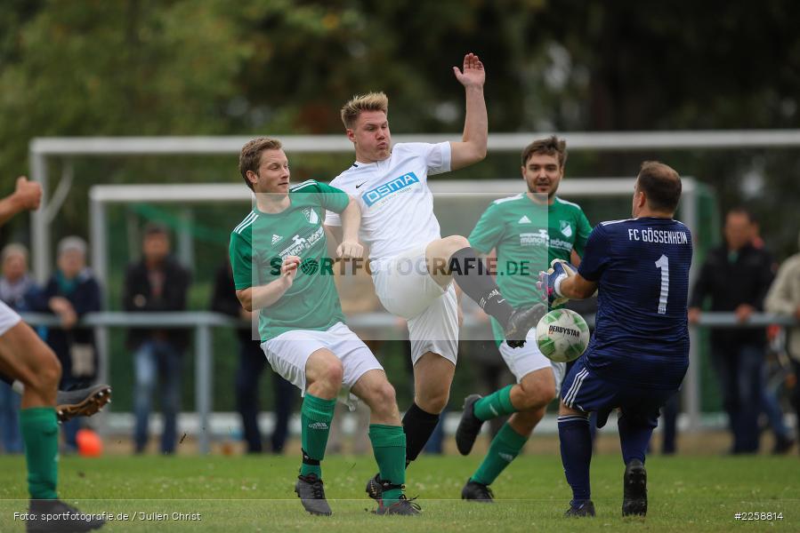 Fabian Brand, David Vogt, Martin Blatterspiel, 08.09.2019, Kreisklasse Würzburg, FC Karsbach, FC Gössenheim - Bild-ID: 2258814 Fabian Brand, David Vogt, Martin Blatterspiel, 08.09.2019, Kreisklasse Würzburg, FC Karsbach, FC Gössenheim - Bild-ID: 2258814