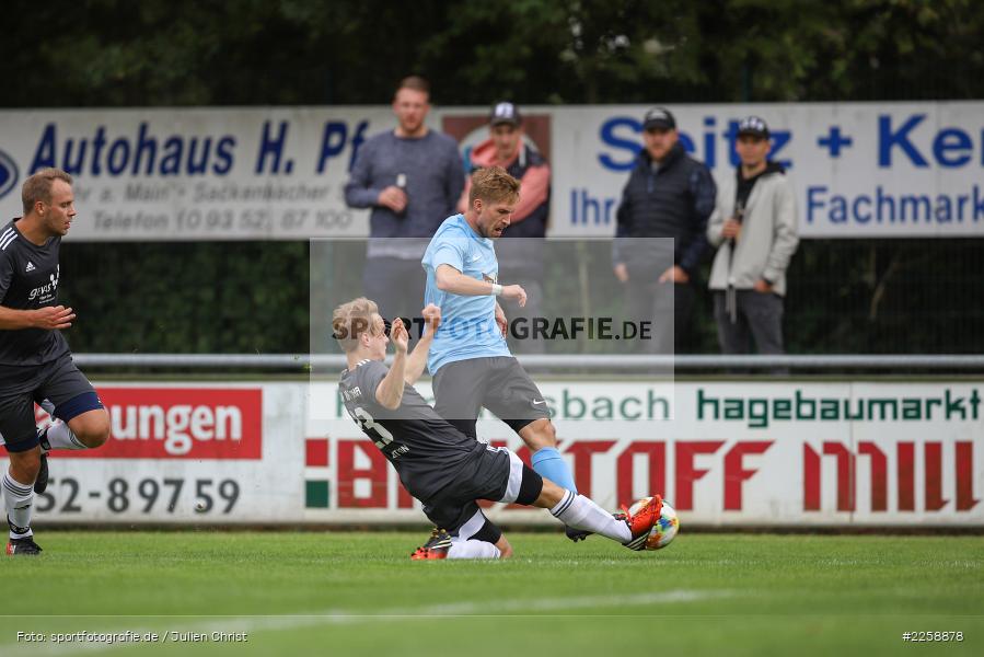 Dominik Bathon, Philipp Gößwein, 08.09.2019, Bezirksliga Unterfranken West, TSV Retzbach, TSV Lohr - Bild-ID: 2258878