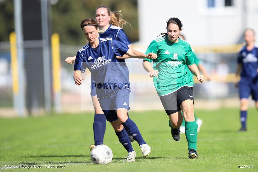 Tanja Breunig, Julia Vogel, Kreisliga Frauen, 15.09.2019, FC Hopferstadt 2, FV Karlstadt - Bild-ID: 2259011