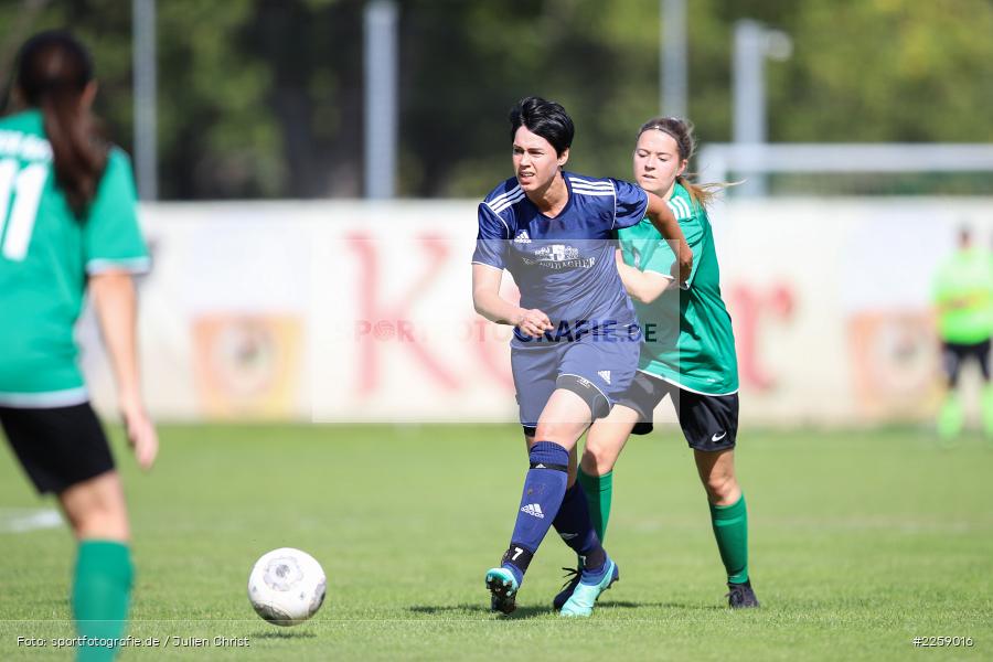Anne-Kathrin Flederer, Ellen Barthelme, Kreisliga Frauen, 15.09.2019, FC Hopferstadt 2, FV Karlstadt - Bild-ID: 2259016