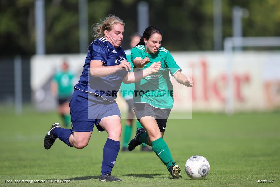 Maria Schwarz, Julia Vogel, Kreisliga Frauen, 15.09.2019, FC Hopferstadt 2, FV Karlstadt - Bild-ID: 2259031
