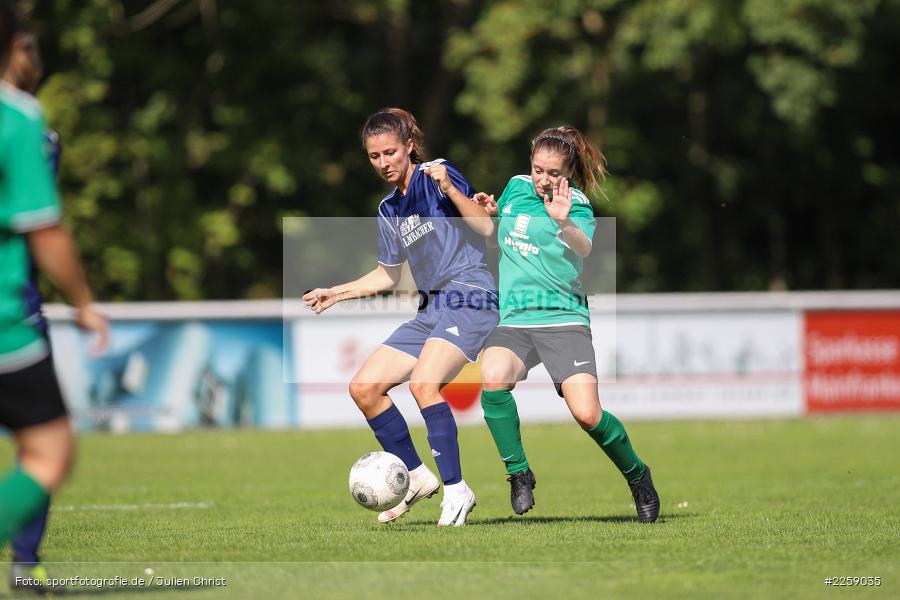 Alexandra Mehl, Malena Schmitt, Kreisliga Frauen, 15.09.2019, FC Hopferstadt 2, FV Karlstadt - Bild-ID: 2259035